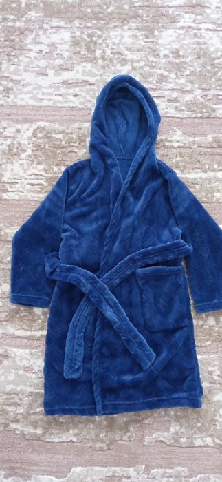 Халат дитячий,темно синій
