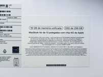 MacBook Air M2 13 polegadas 16GB de memoria unificada SSD de 256GB
