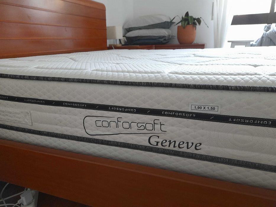 Colchão Conforsoft Geneve (firmeza média), 150x190cm, condição excel.
