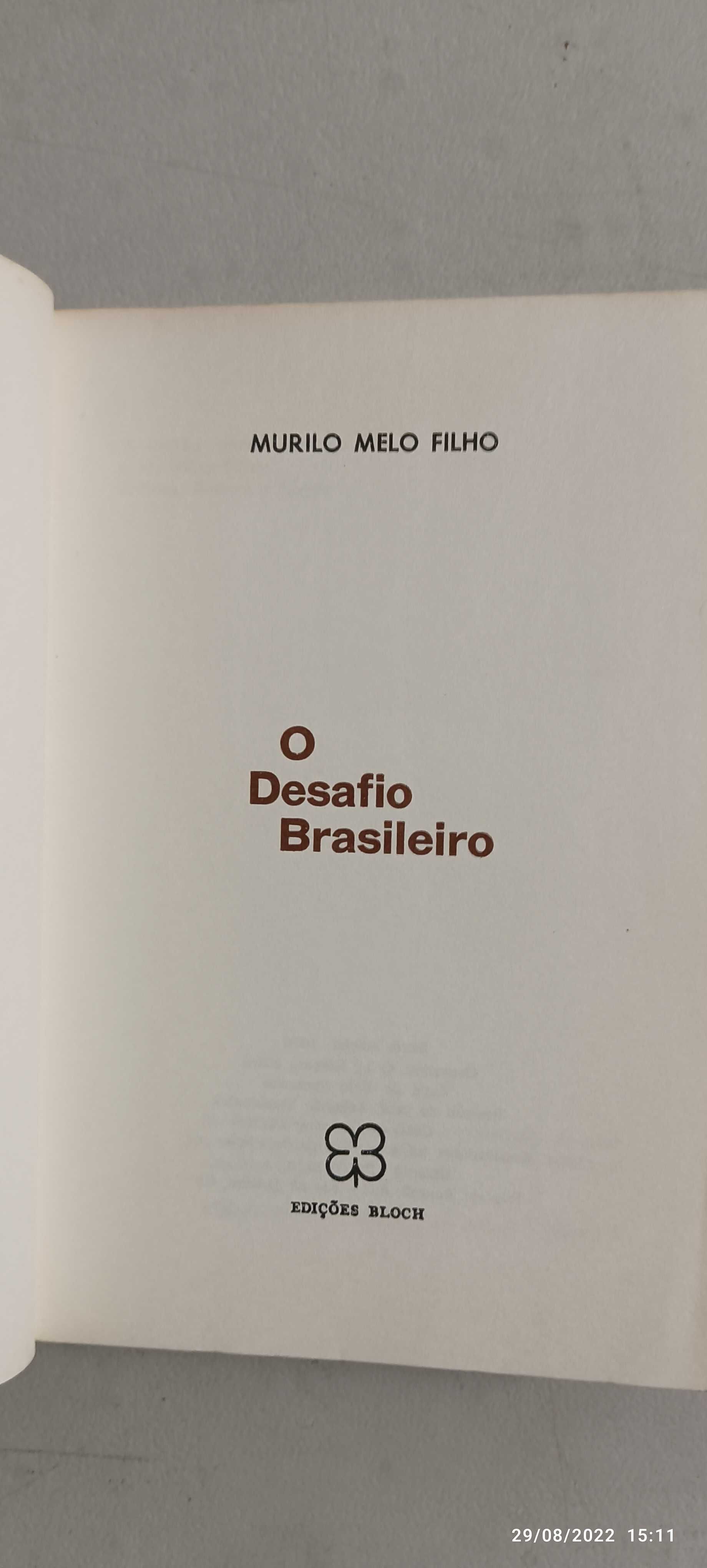 Livro Pa-1 - Murilo Melo Filho - O desafio Brasileiro