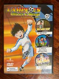 VHS e DVD Campeões: Oliver e Benji (Mitsunobu, 1983 - 01) DUB PT-PT