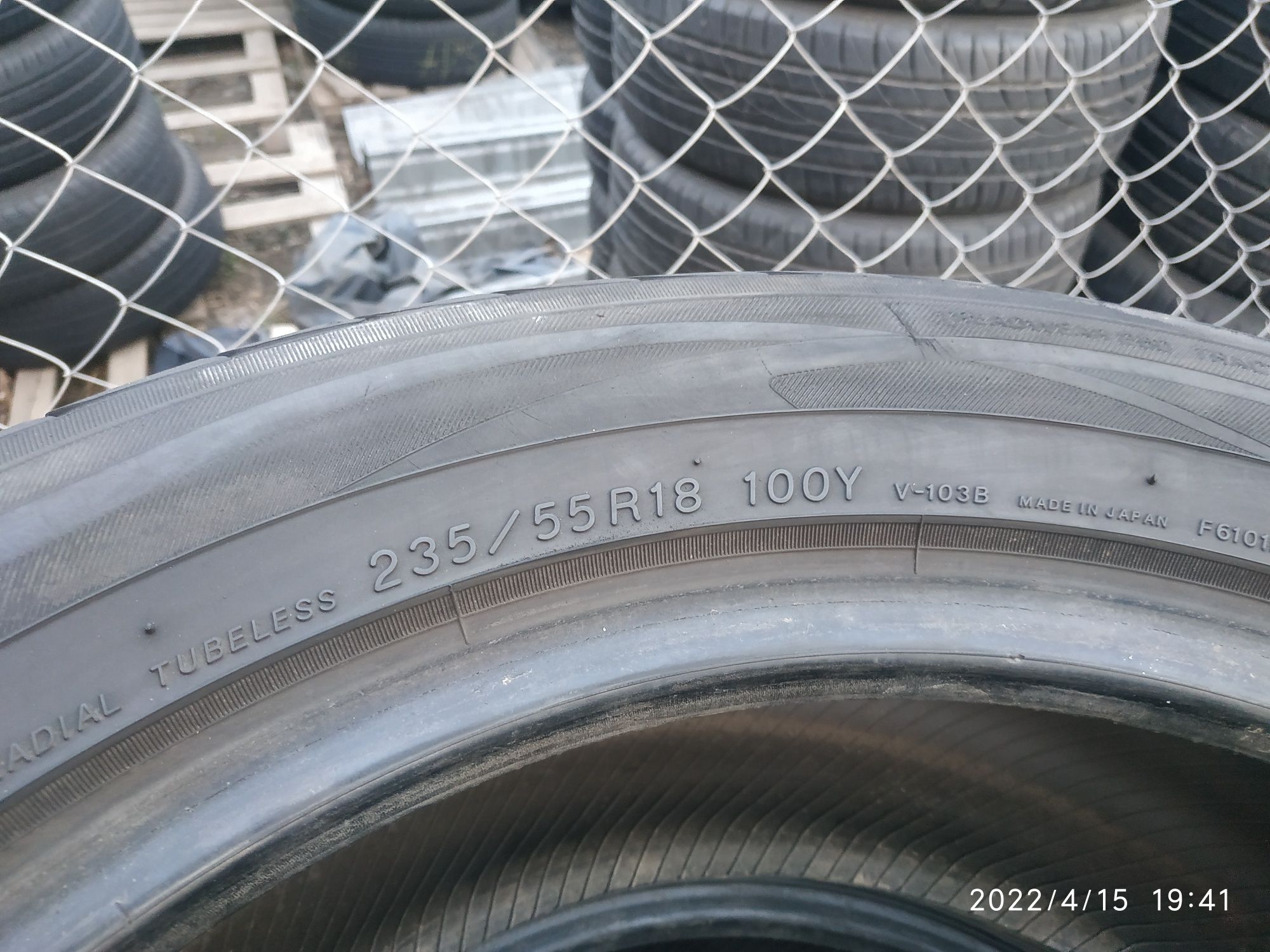 Шины резина лето 235/55R18 Yokohama advan sport