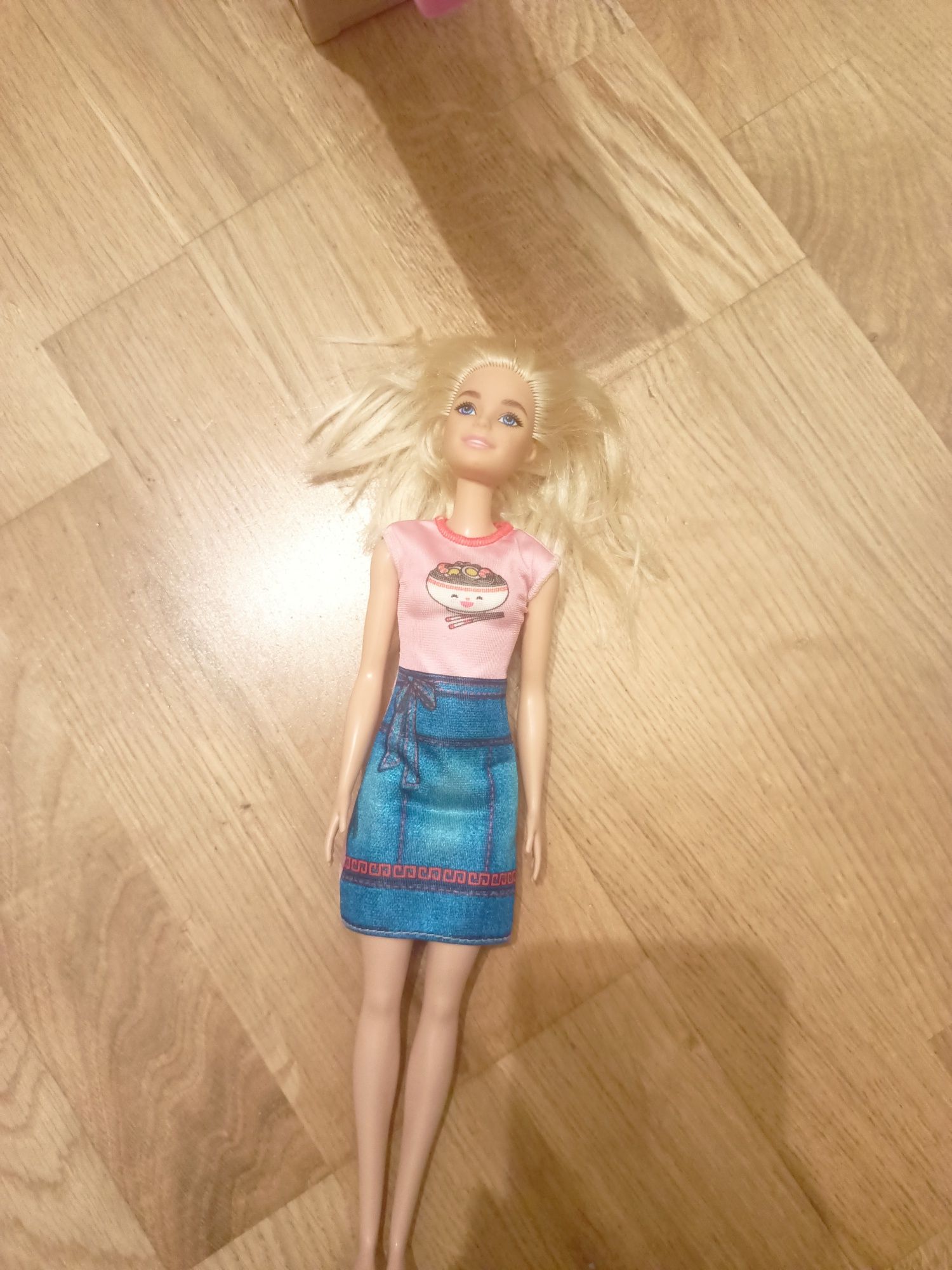 Zestaw Barbie domowy makaron
