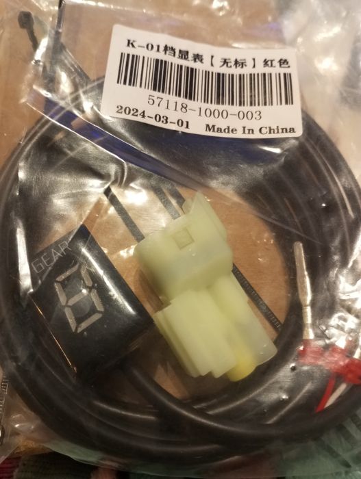 Indicador de Engrenagem moto