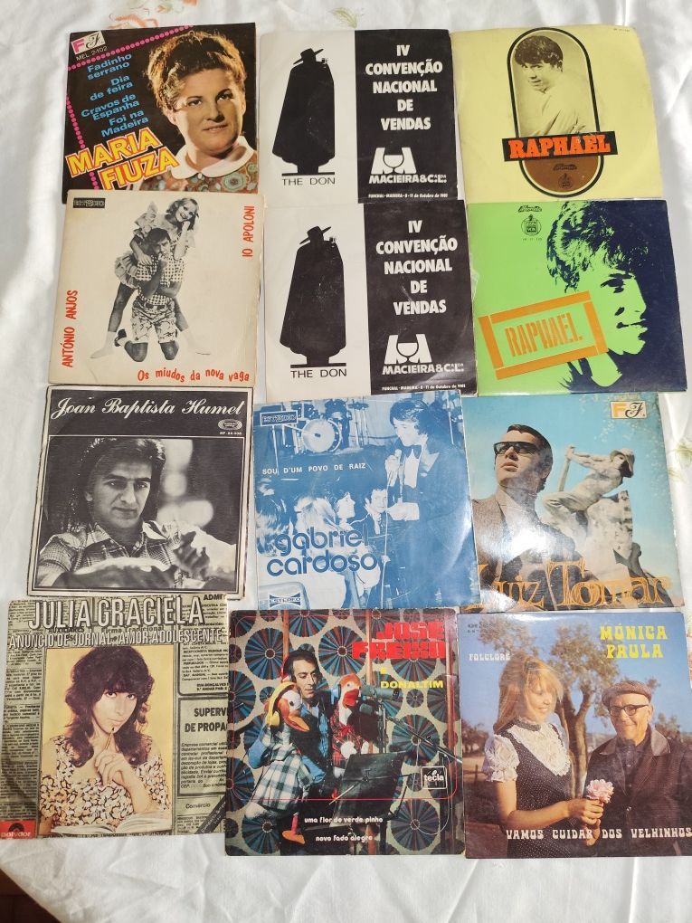 Vendo 33 discos single vinil