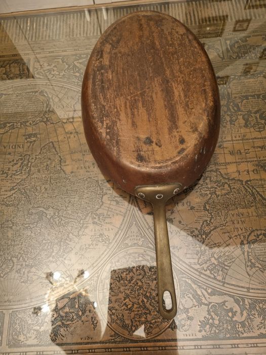 Miedziana patelnia/antyk