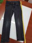 Czarne jeansy H&M Hello Kitty dziewczęce rozm. 5-6 lat (122cm)
