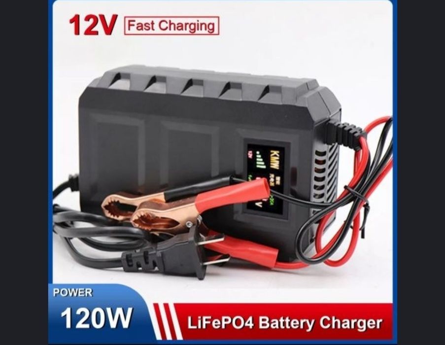 Зарядний пристрій lifepo4 - 12в , 20а , і для автомобільних, зарядка