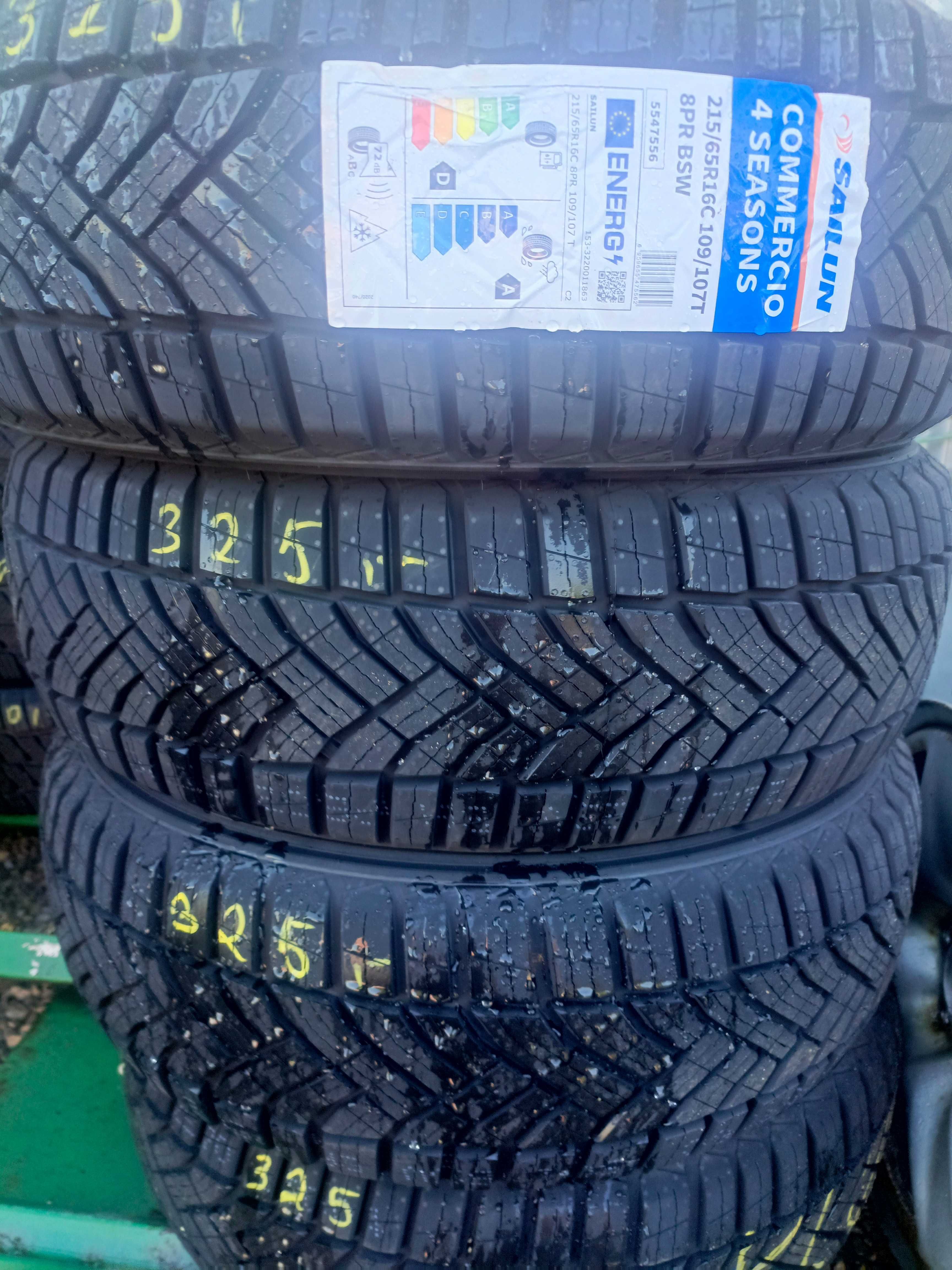 Nowe opony caloroczne wielosezonowe do Busa 215/65/16c Sailun