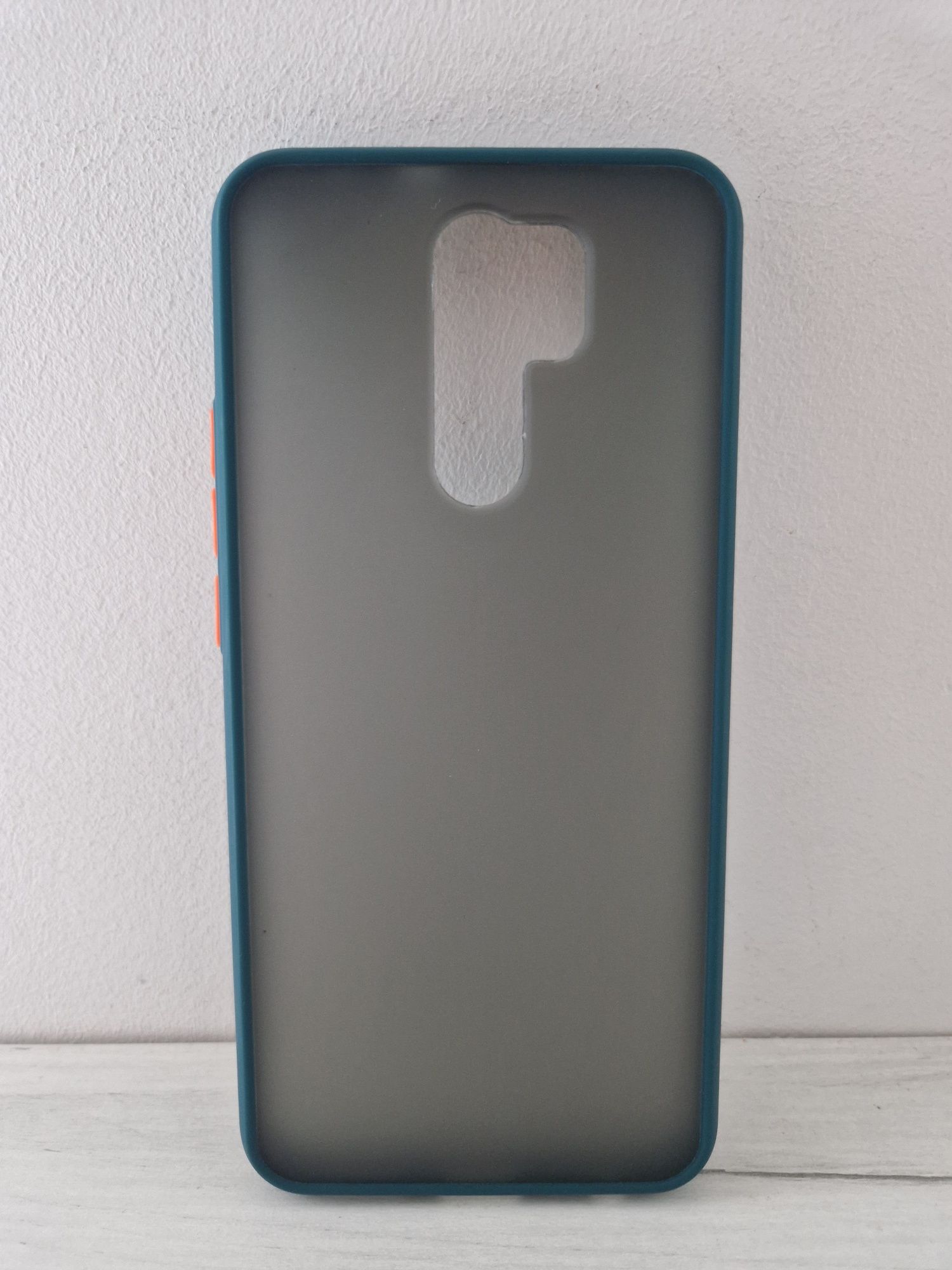 Vennus Color Button Bumper do Xiaomi Redmi 9 Zielony