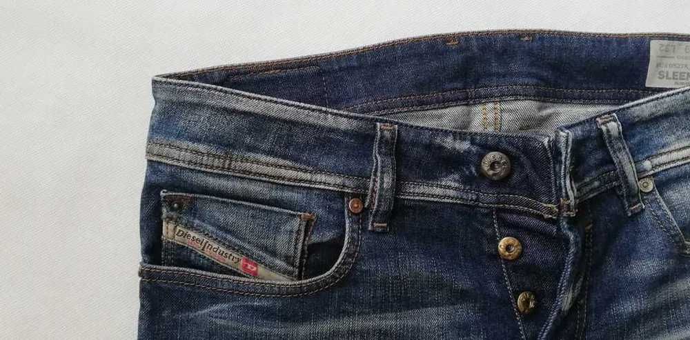 84/106 cm DIESEL SLEENKER W30 L32 slim skinny W29 L30 rurki opium y2k