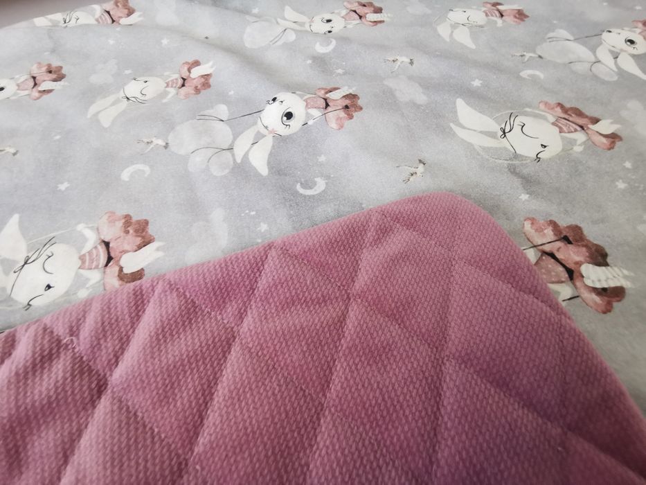 Ocieplany kocyk i poduszka