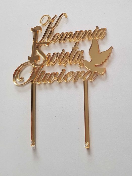 Topper personalizowany imię dziecka