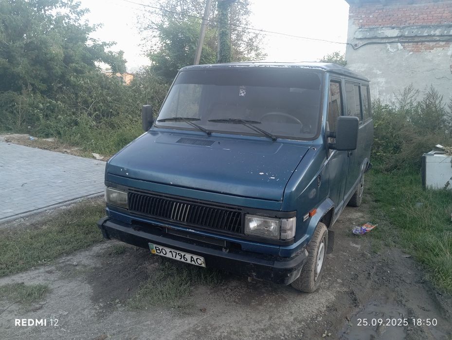 Fiat Ducato 1994р. 2.0 бензин,механіка 5-ти. 9 місць пассажир