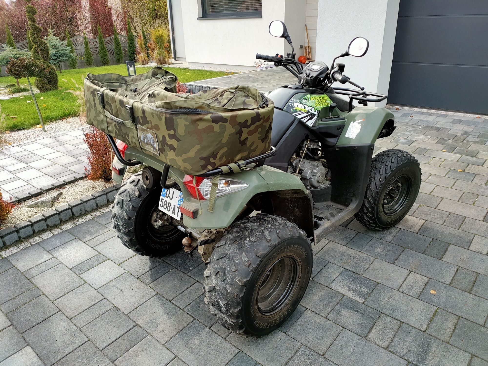 Quad Kymco MXU 300 HOMOLOGACJA 2014 r.