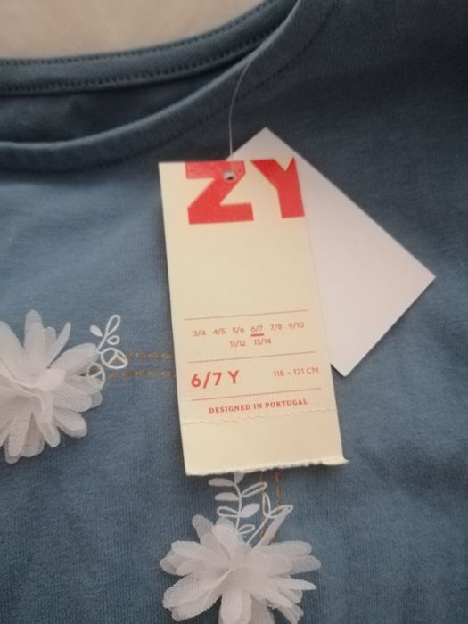 Blusa  menina zippy