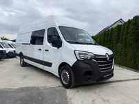 Renault MASTER  L4H3 BRYGADOWKA DOKA 7OSOBOWA  Master Brygadowka L4H3 7osobowa jak nowa doka