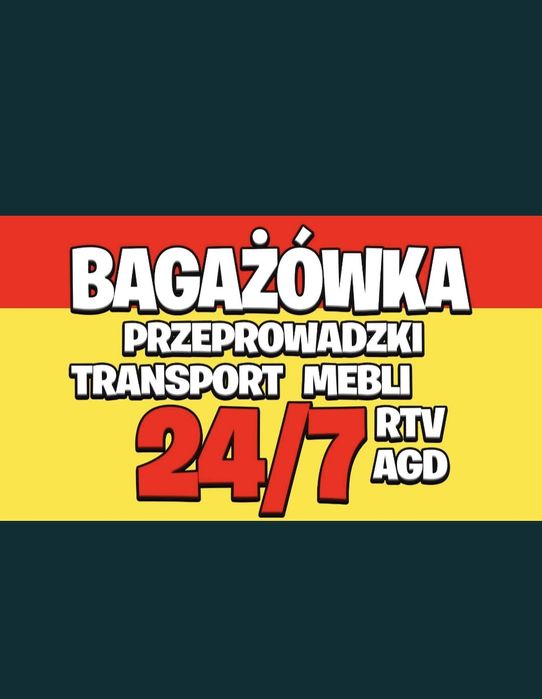Taxi transport Najtańsza bagażówka przeprowadzki Wywóz starych mebli 2