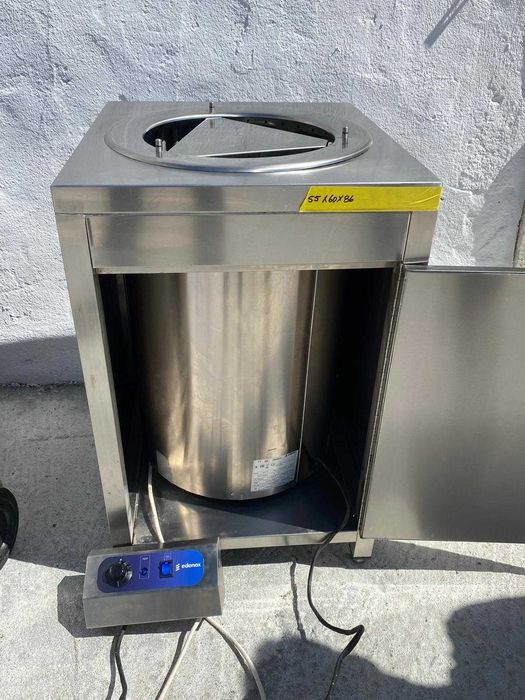 Aquecedor de pratos elétrico em inox