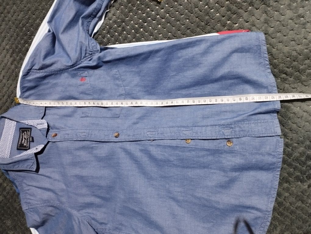 Koszule chłopięce 128 cm, 3 szt. Endo, Palomino, F&F,