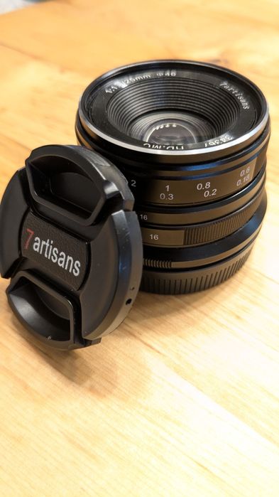 7Artisans 25mm F/1.8 Canon EF-M-Black