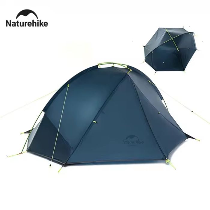 Двомісний намет пвлатка Naturehike Tagar 2 синій (NH17T180-J)