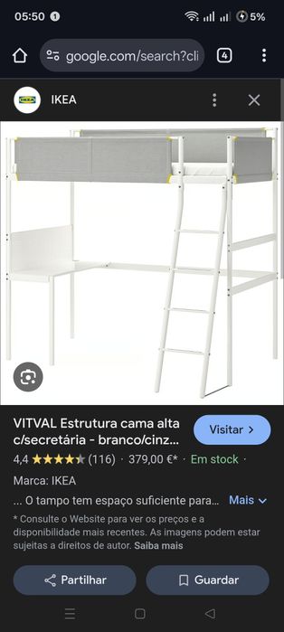 Camal alta VITVAL IKEA