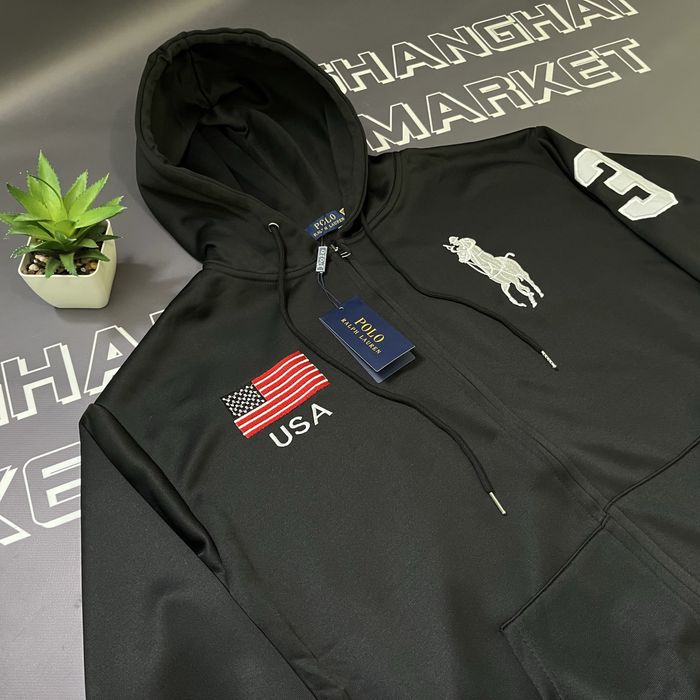 Зіп худі Polo Ralph Lauren USA, зипка поло ральф
