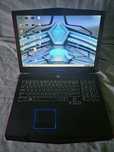 Laptop AlienWare M17X R1 Nebula red sprawny opis
