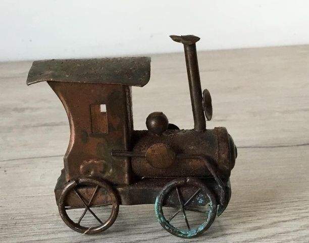 Паравоз ссср, игрушка ссср, советская игрушка,