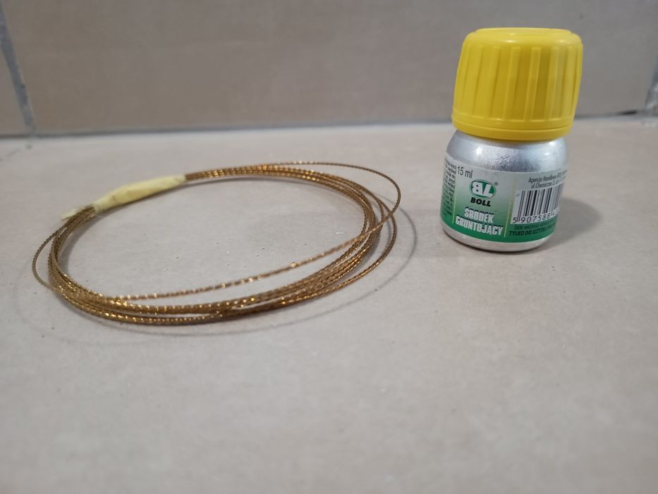 Zestaw do wycinania szyby czołowej przedniej / żyłka+ grunt