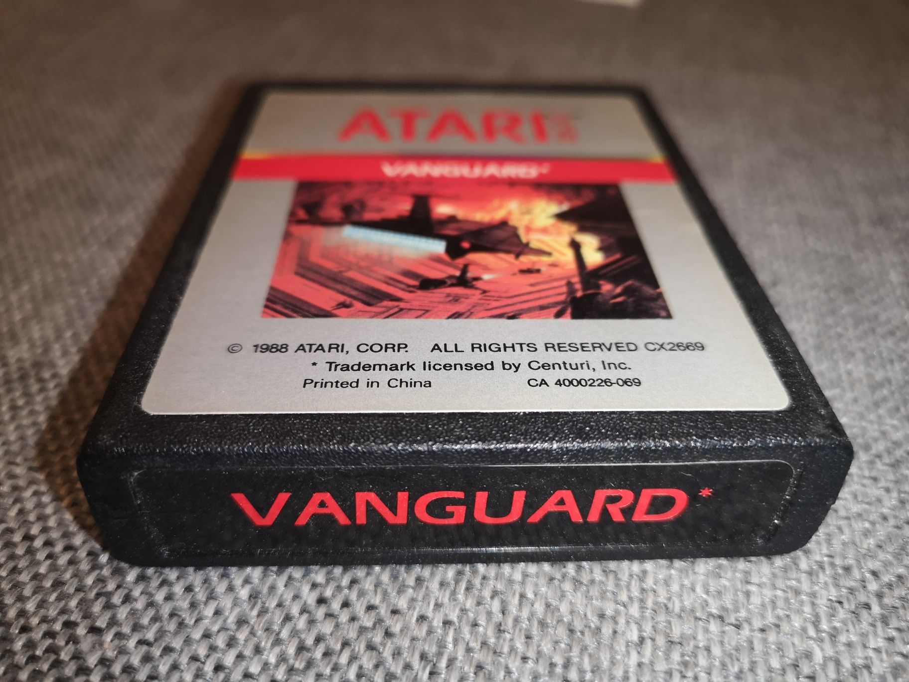 Vanguard ATARI 2600 gra + pudełko, instrukcja (rzadkość na rynku l