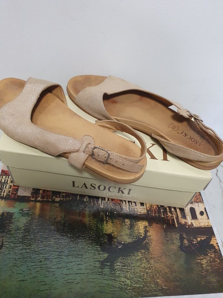 Sandaly damskie Lasocki 40