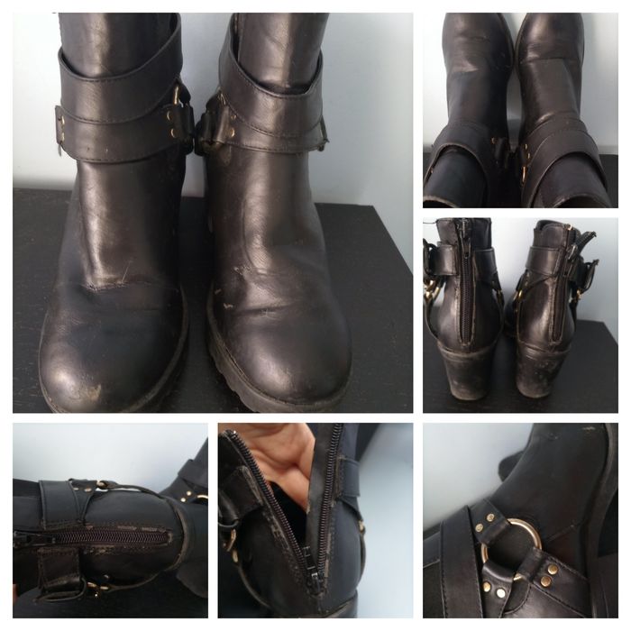 Botins com atacadores