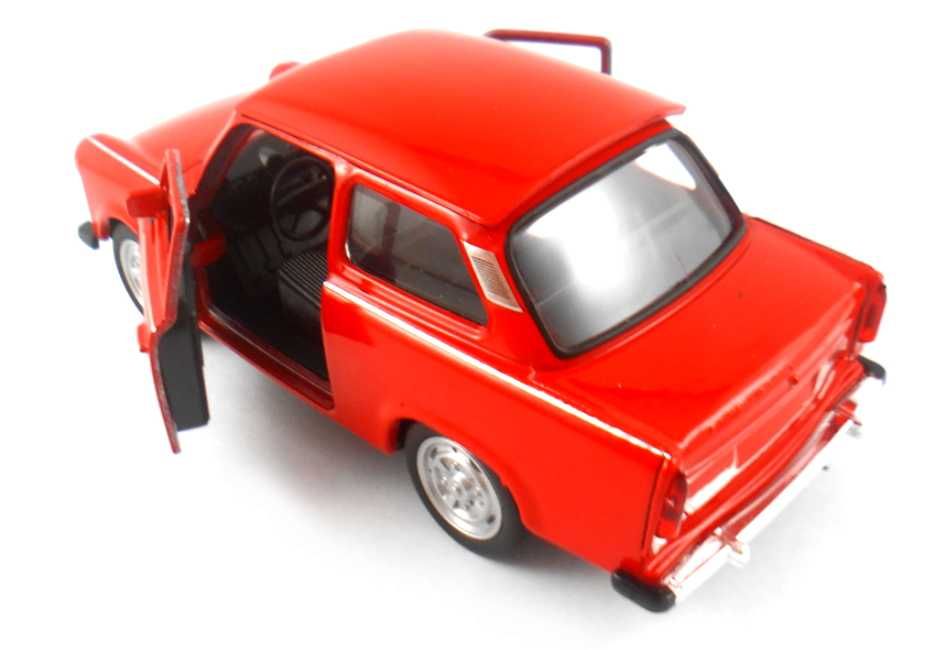 Trabant 601 model WELLY 1:34 PRL czerwony