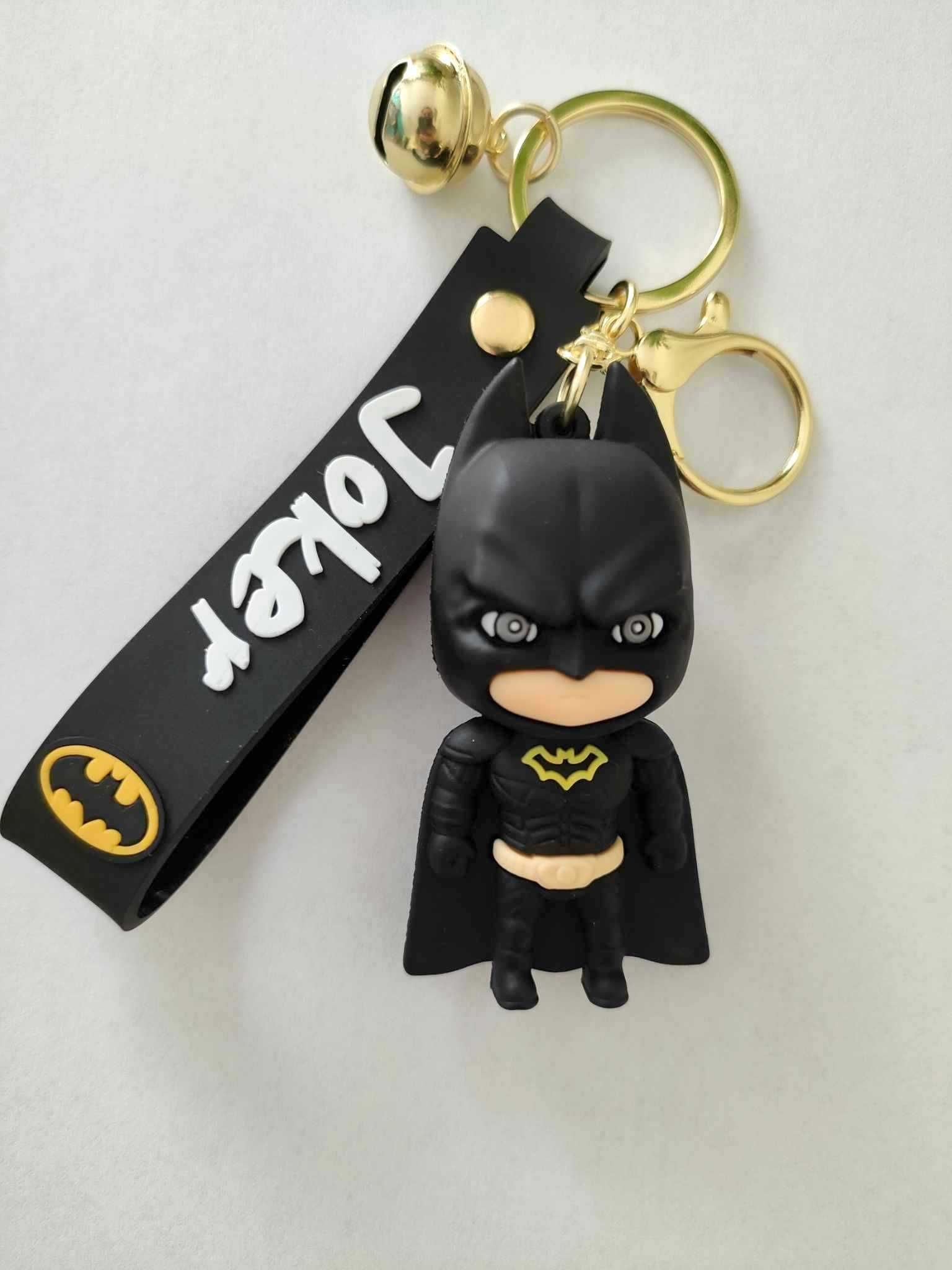 Batman 3D Brelok Breloczek do kluczy Zawieszka Klips Figurka Dzwonek
