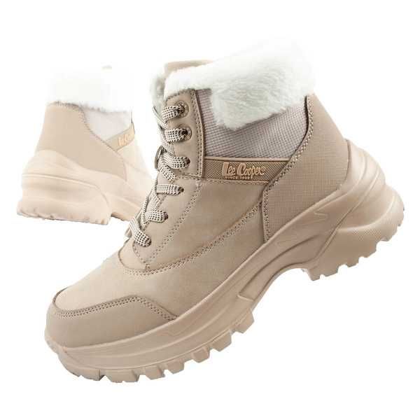 Lee Cooper zimowe trekkingowe Lee Cooper ocieplane beżowe r. 36-41