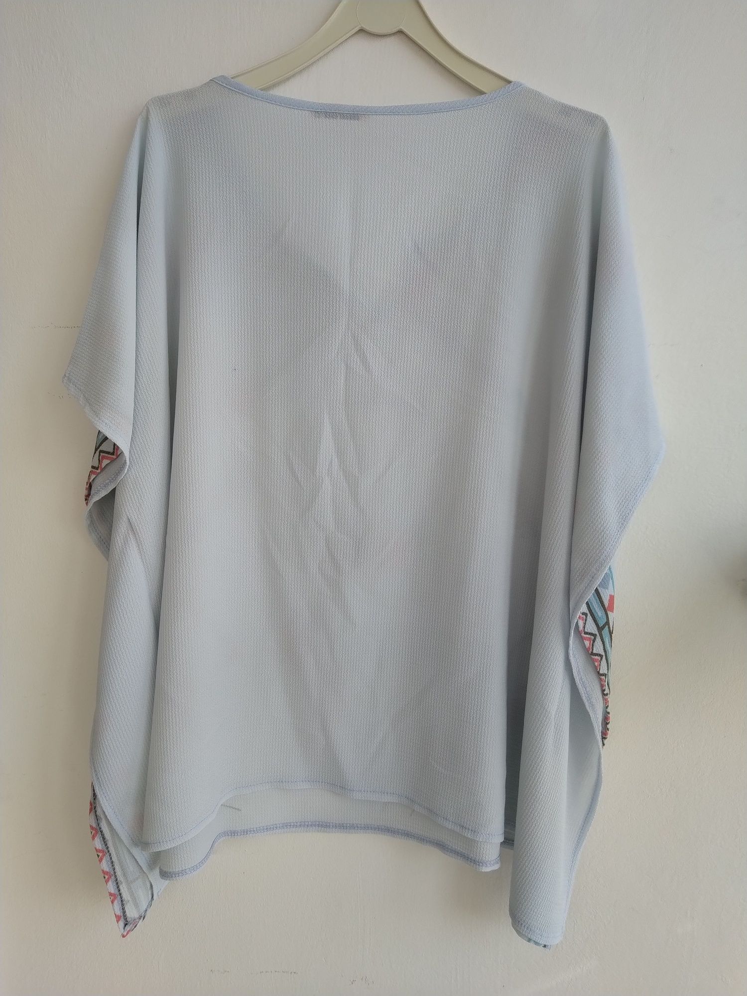 Túnica azul clara - Sweet Lady - Tamanho M / L