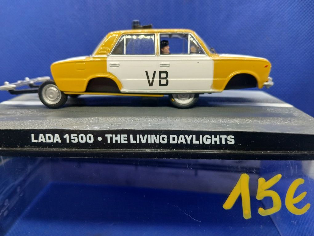 Miniaturas 1:53 da Serie 007 como novas 8 diferentes