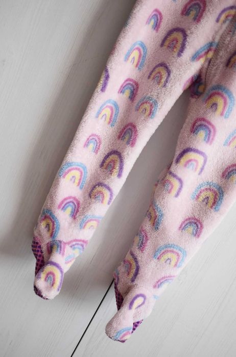 Piżama polarowa 92 98 kigurumi onesie pajacyk z polaru ciepła kombinez