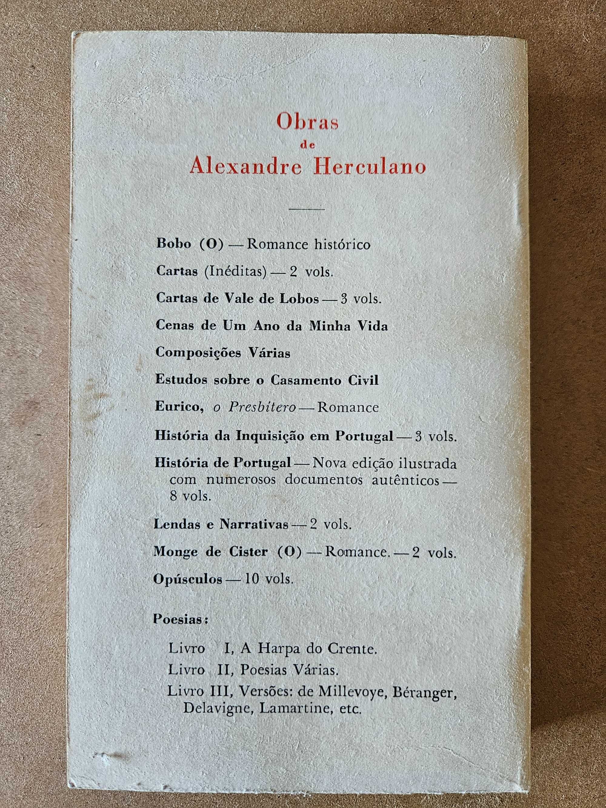Livro Eurico, o Presbítero - Alexandre Herculano