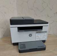 Лазерный сетевой с дуплексом и ADF МФУ HP LaserJet MFP M236 sdn+кабели