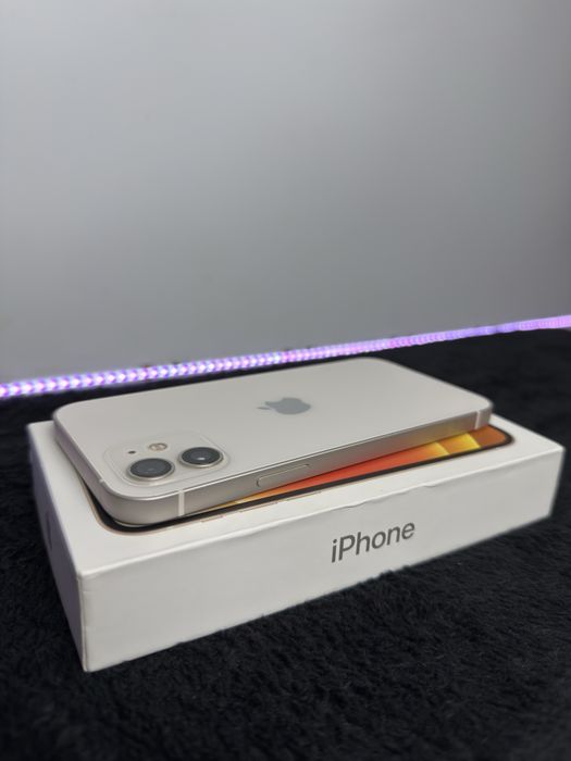 iPhone 12|Biały|100%|Super Stan|Pełen Zestaw
