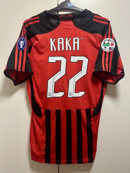 Koszulka Piłkarska Kaka 22’ AC Milan Bwin Adidas 07/08 Retro Vintage L