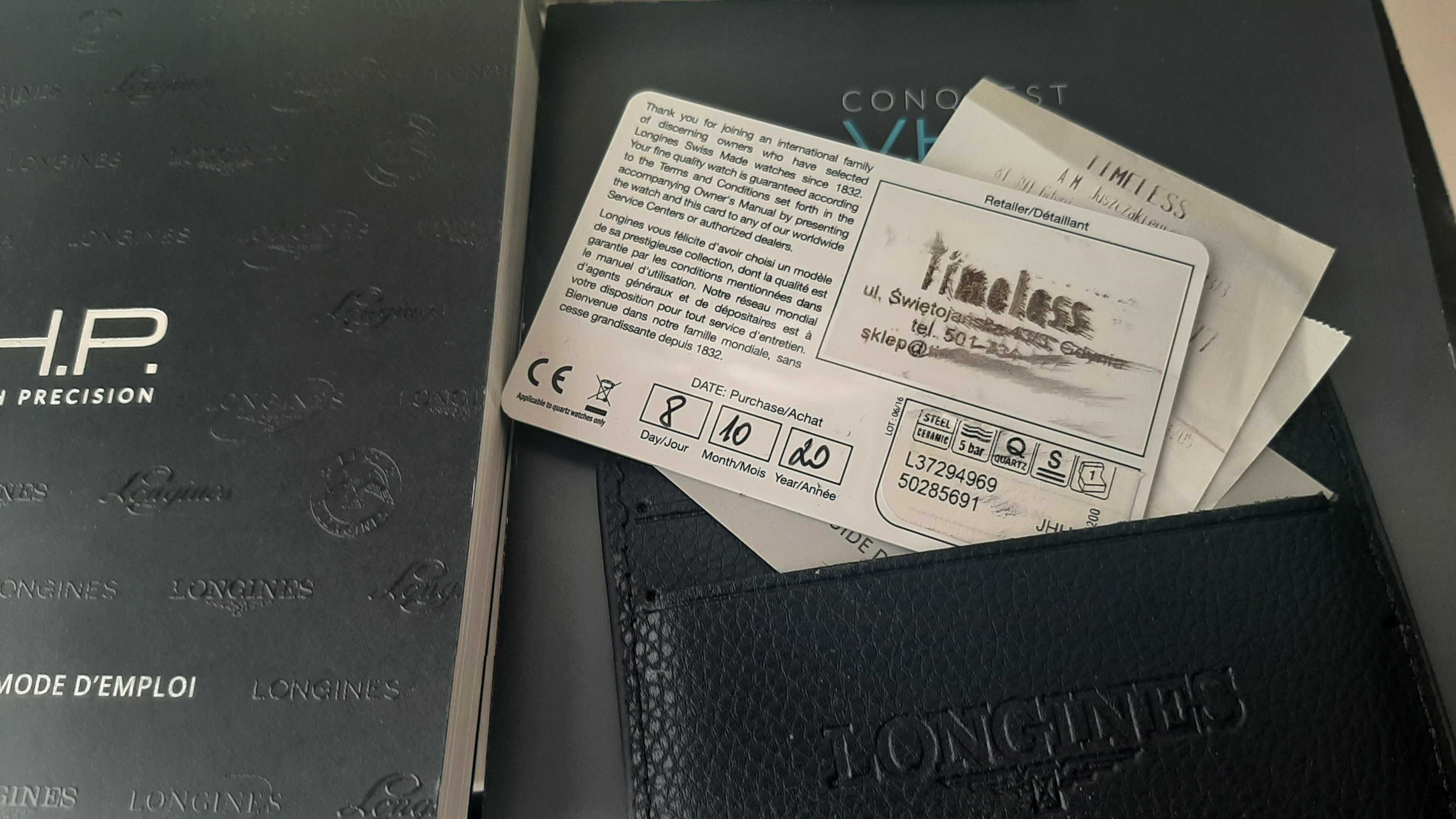 Longines Conquest V.H.P -komplet
