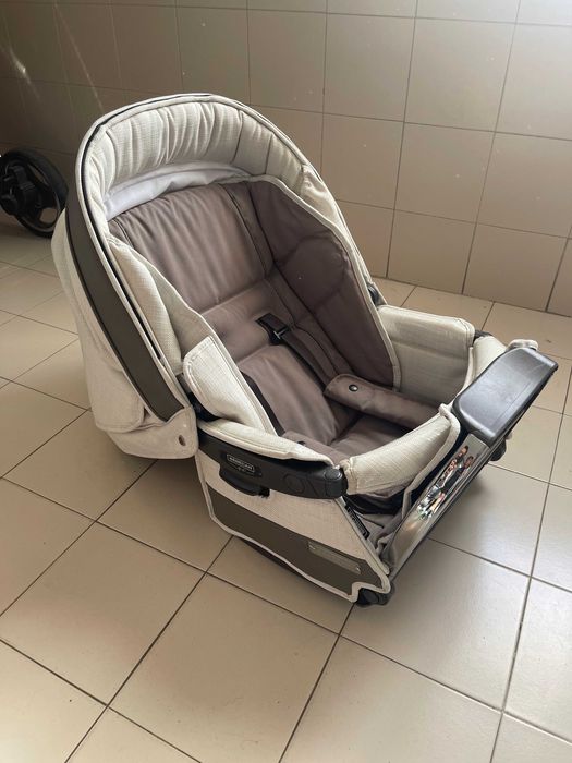 Carrinho Bebecar Ip-Op Evolution – Trio Completo em Excelente Estado