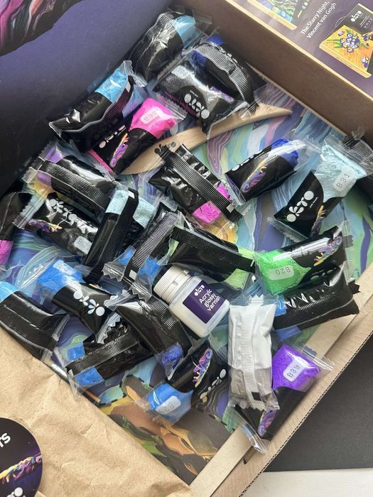 Набор для творчества Okto Звёздная ночь 30*40 см