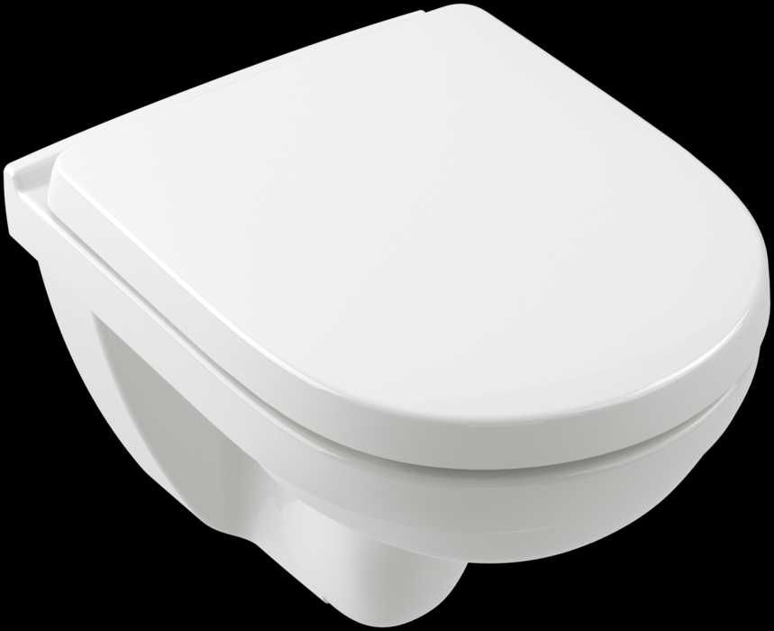Villeroy&Boch O.Novo Miska muszla wisząca WC z deską biała 5688HR01