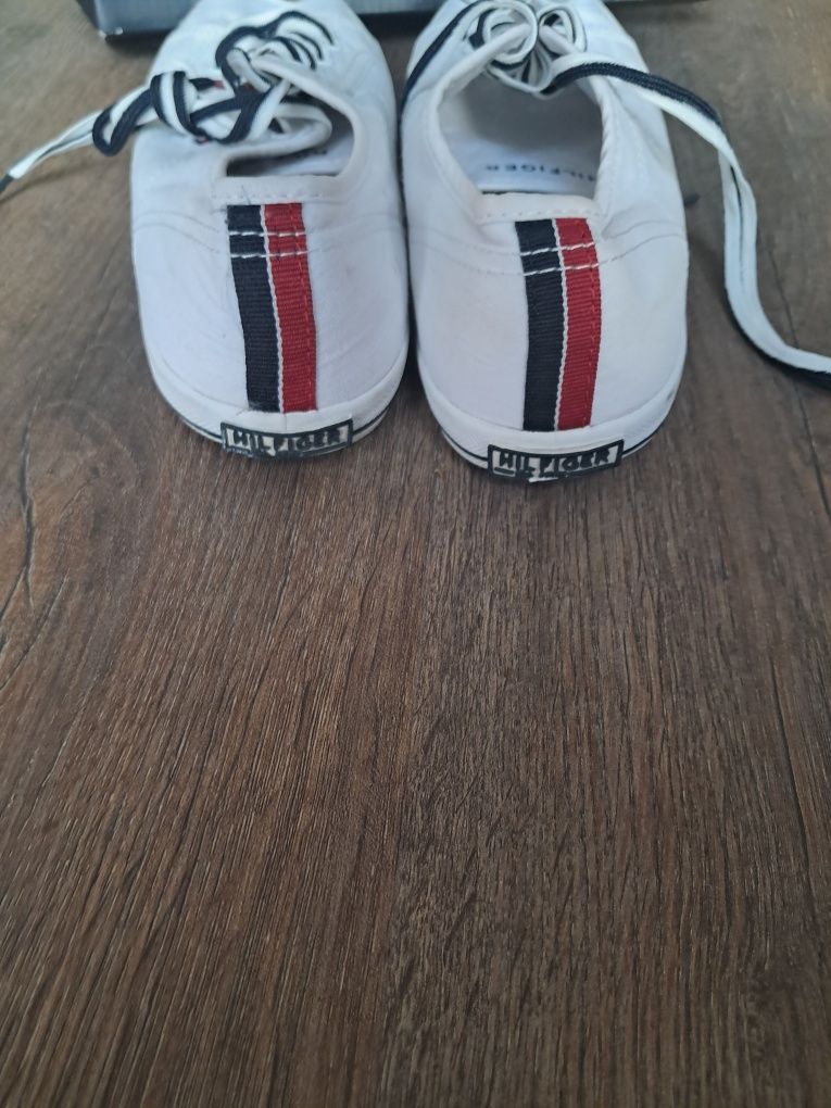 Tommy Hilfiger tenisówki trampki sneakersy biale r. 36 jeans essential
