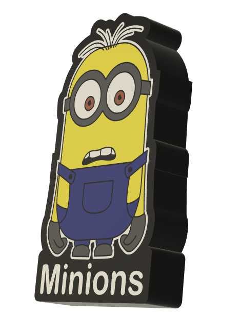 luminaria LED impressora 3d